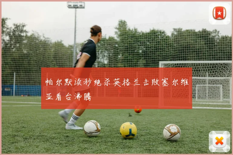 帕尔默读秒绝杀英格兰击败塞尔维亚看台沸腾